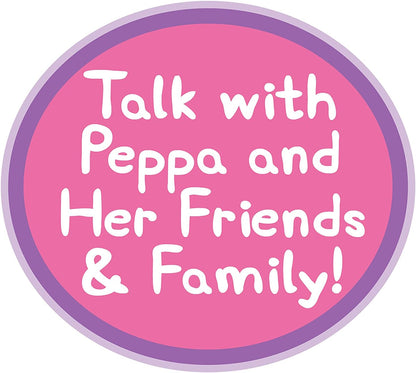 Peppa Pig Have a Chat Cell Phone, Toy Phone with Realistic Sounds and Light up Buttons, Kids Toys for Ages 3 up by