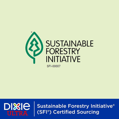 Ultra, Large Paper Plates, 10 Inch, 100 Count, 3X Stronger*, Heavy Duty, Microwave-Safe, Soak-Proof, Cut Resistant, Disposable Plates for Heavy, Messy Meals