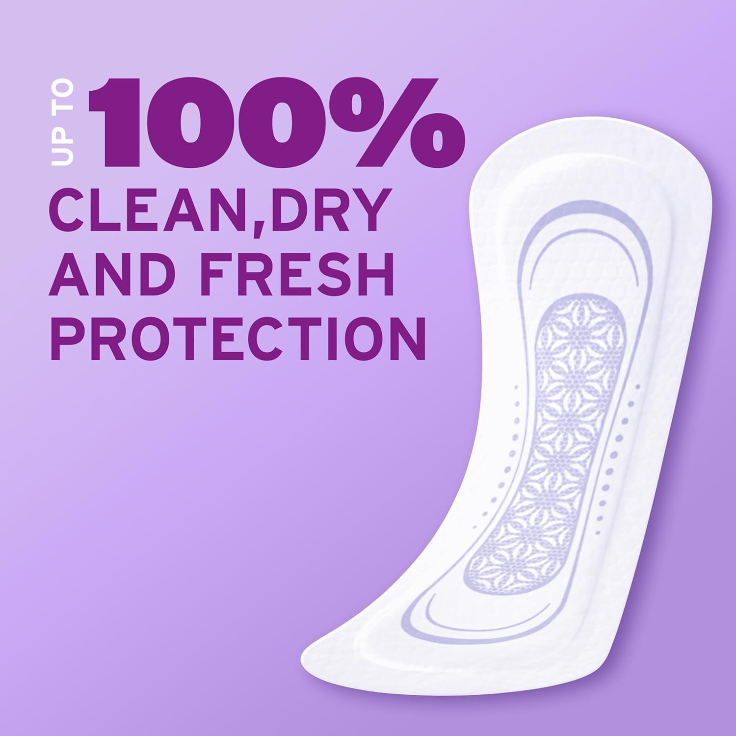 Daily Microliners, Incontinence Panty Liners, 1 Drop Lightest Absorbency, Regular, 54 Count of Pantiliners