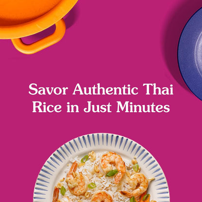 Ready Rice Jasmine Rice, Easy Dinner Side, 8.5 OZ Pouch (Pack of 6)
