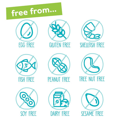 Organic Sour Giggles Chewy Candy - Allergy Friendly (Top 9 Free), No Artificial Dyes or Flavors, Non GMO, Gluten Free, Vegan - Individually Wrapped Sour Snack Packs - 0.5 Ounce (Pack of 10)