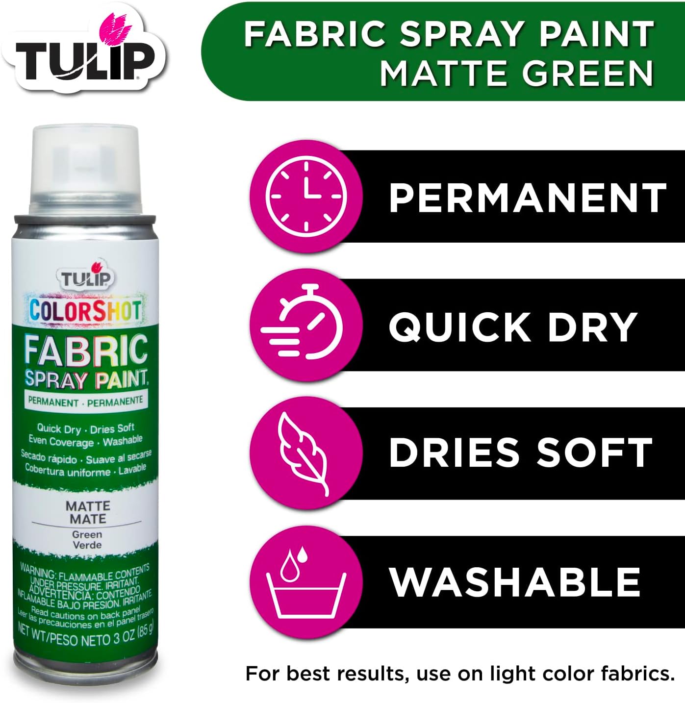 Colorshot Instant Fabric Color 3Oz. Green