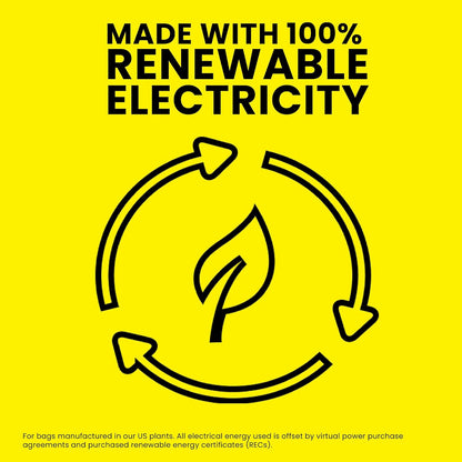 Forceflex Tall Kitchen Trash Bags, 13 Gallon, Fresh Clean, 80 Count (Package May Vary)