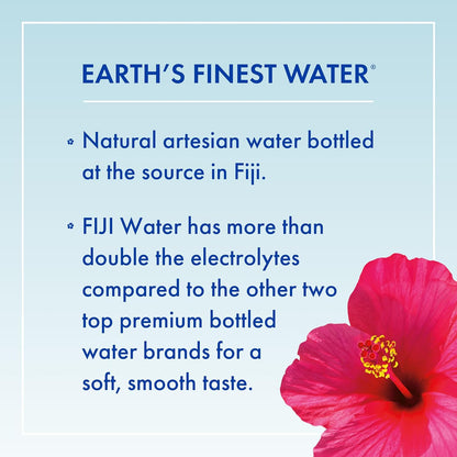 Natural Artesian Bottled Water 1.5 Liters / 50.7 Fl Ounce (Pack of 12) - 100% Natural Electrolytes