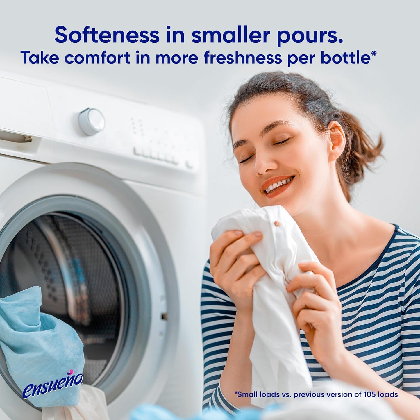 Max Liquid Fabric Softener - Spring Fresh Scent - 125 Fl Oz - Color-Safe Fabric Softener Liquid - Softens 123 Loads - Reduces Wrinkles & Static