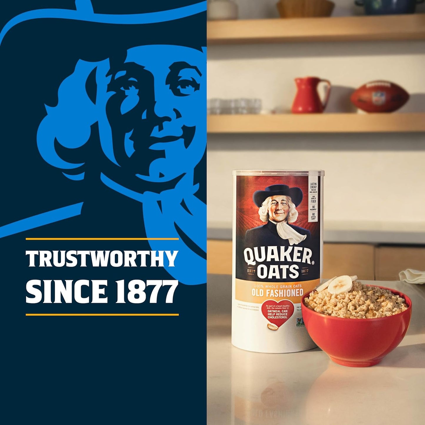 Old Fashioned Rolled Oats, Non GMO Project Verified, Two 64Oz Bags in Box, 90 Servings, 4 Pound (Pack of 2)