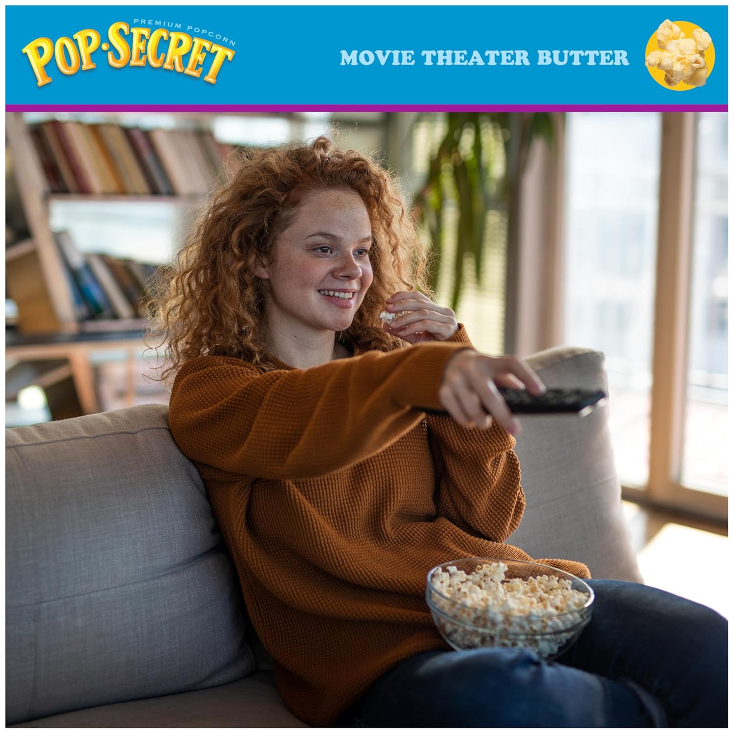 Pop Secret Microwave Popcorn, Movie Theater Butter Flavor, 1.75 Oz Snack Bags, (Pack of 12)
