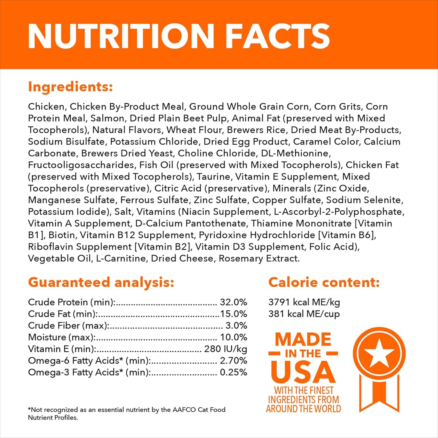 Healthy Enjoyment Dry Cat Food Chicken & Salmon Recipe, 3 Lb. Bag