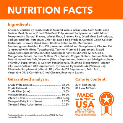 Healthy Enjoyment Dry Cat Food Chicken & Salmon Recipe, 3 Lb. Bag