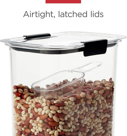 Brilliance Airtight Cereal Food Storage Container, Shatterproof, Bpa-Free and Dishwasher-Safe, 32Oz Capacity