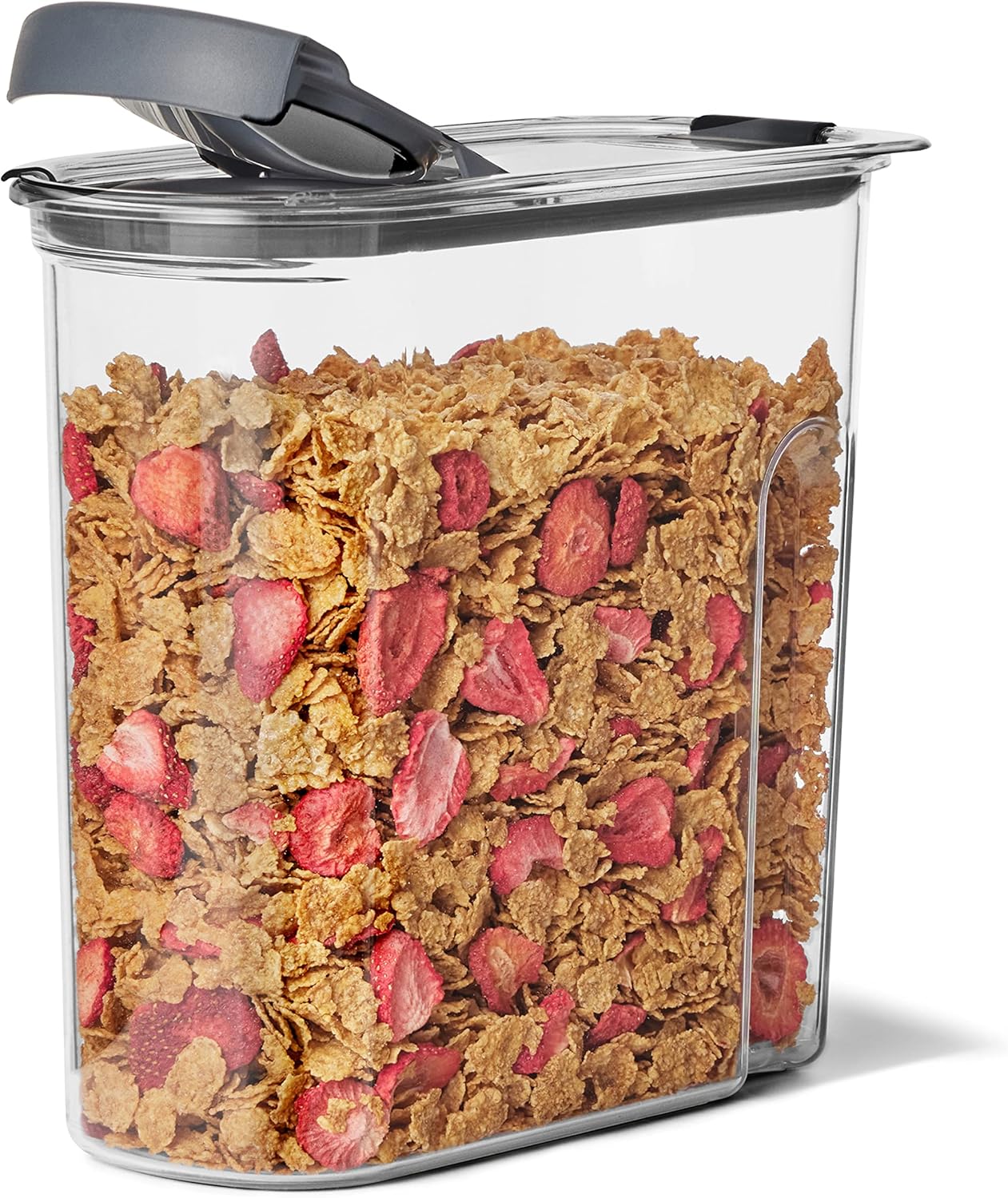 Brilliance Airtight Cereal Food Storage Container, Shatterproof, Bpa-Free and Dishwasher-Safe, 32Oz Capacity