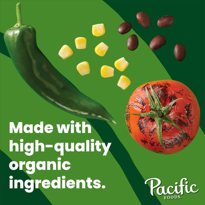 Organic Poblano Pepper and Corn Chowder, 16.3 Oz Can